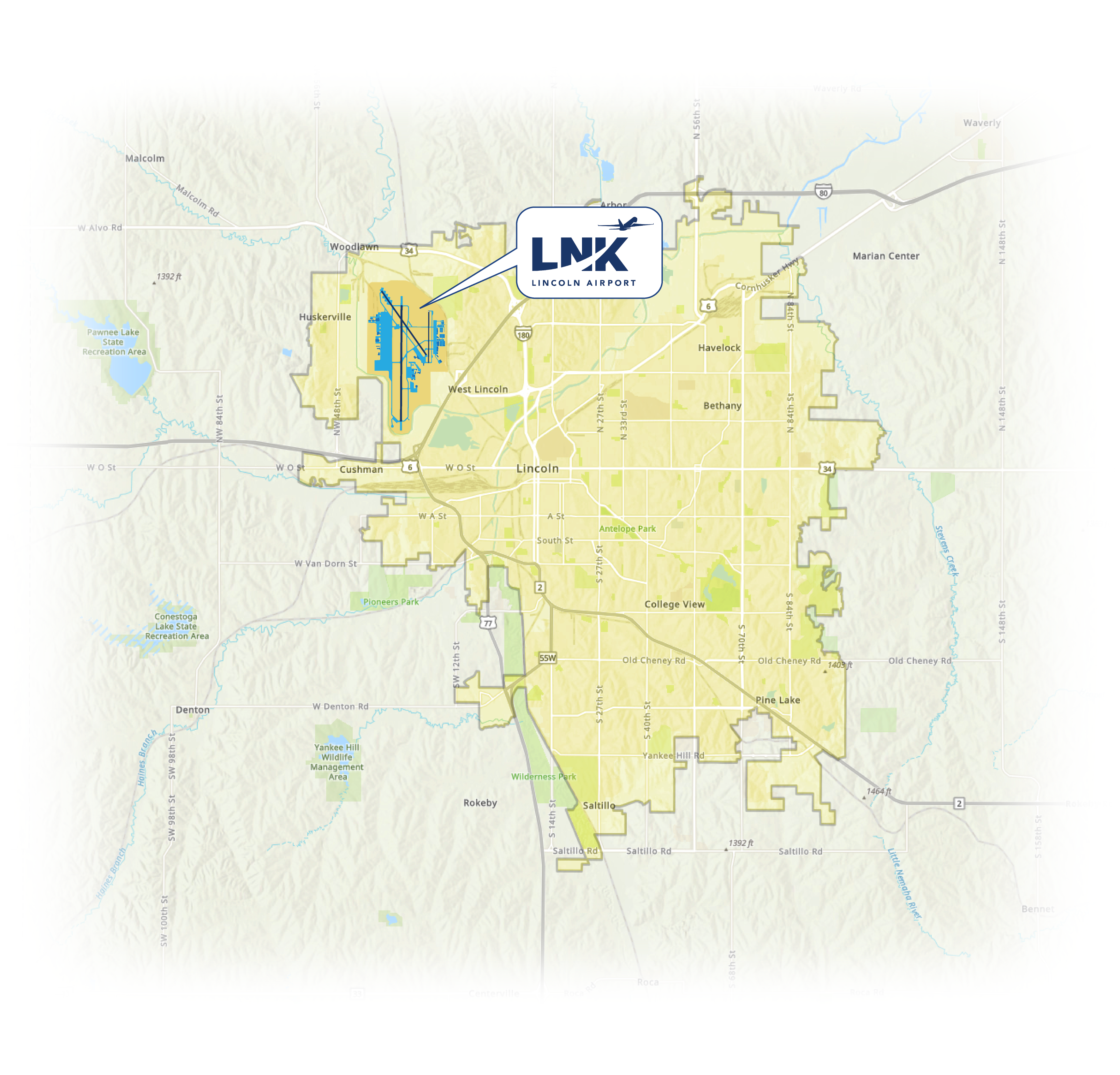 Lincoln city map-01